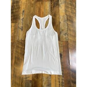 Lululemon Swiftly Tech Racerback Tank White Sz 6